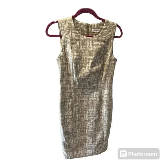 Calvin Klein Dresses & Skirts - Calvin Klein Cream/White Business Causal Dress